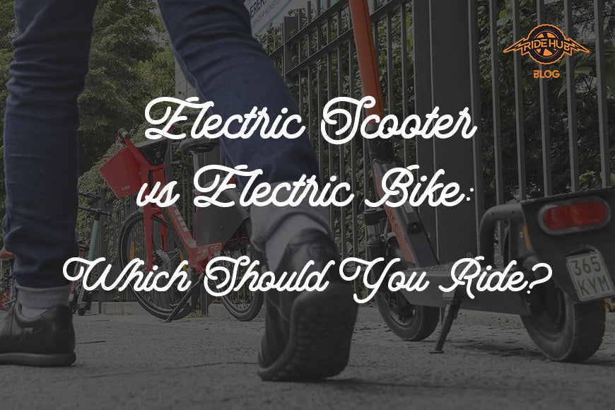 Electric Scooter vs Electric Bike: Which Should You Ride?