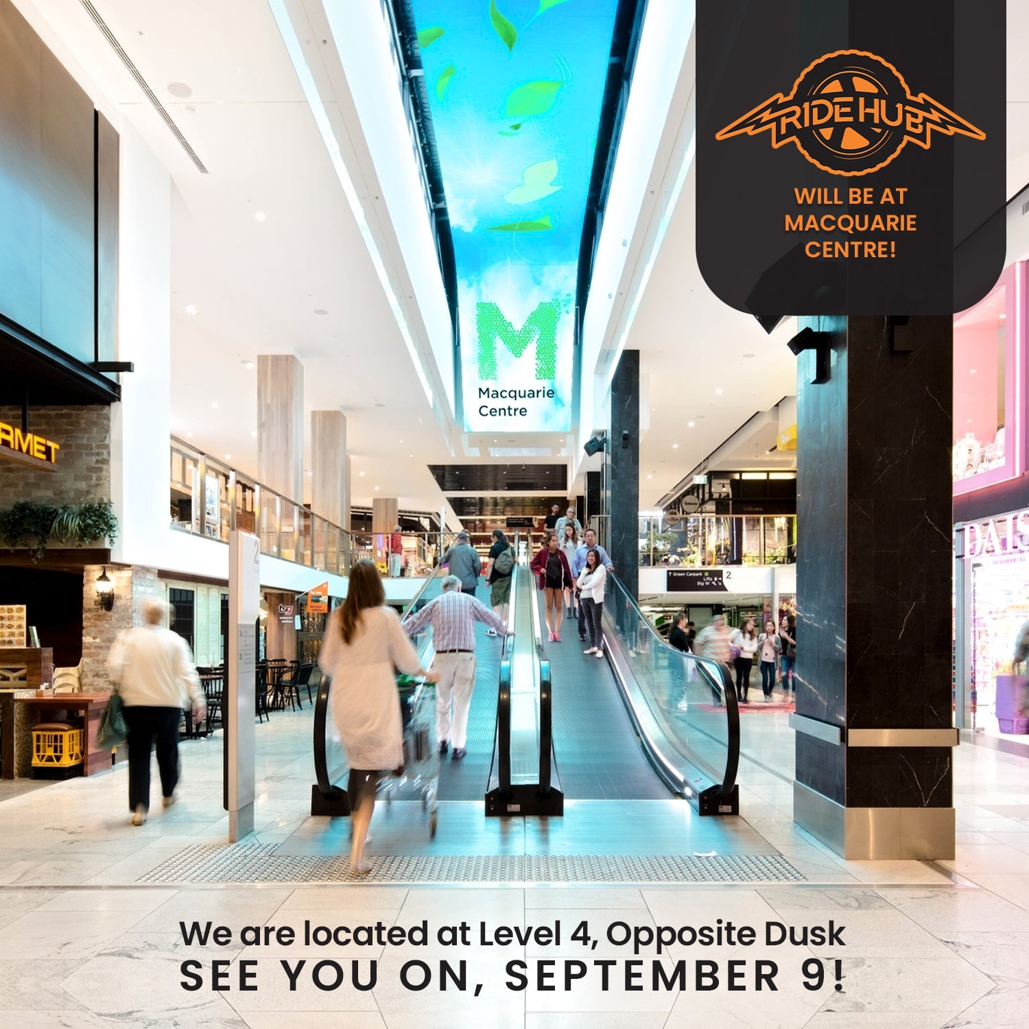 Something’s Rolling at the MacQuarie Centre 