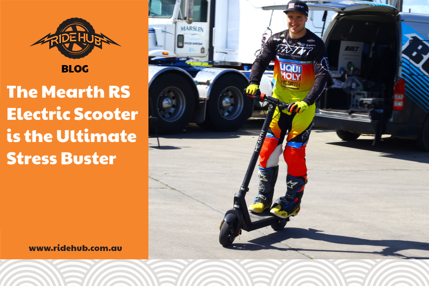 The Mearth RS Electric Scooter is the Ultimate Stress Buster